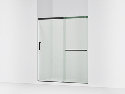 KOHLER K-707608-6L Elate Sliding shower door, 70-1/2" H x 56-1/4 - 59-5/8" W, with 1/4" thick Crystal Clear glass