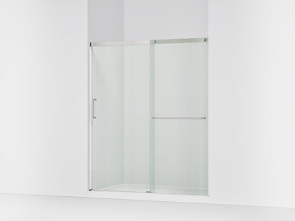 KOHLER K-707608-6L Elate Sliding shower door, 70-1/2" H x 56-1/4 - 59-5/8" W, with 1/4" thick Crystal Clear glass