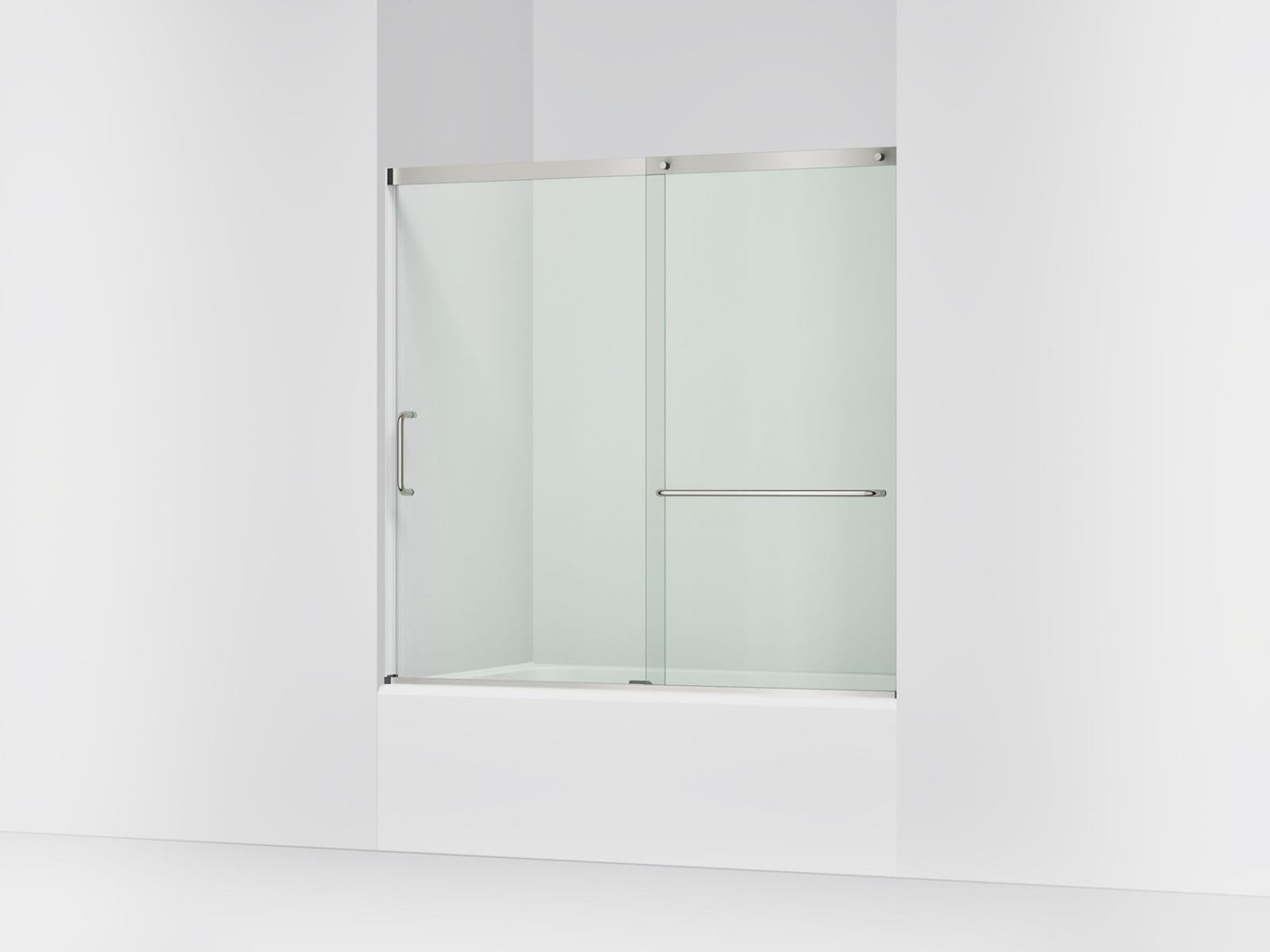 KOHLER K-707609-6L Elate 56-3/4" H sliding bath door with 1/4"-thick glass