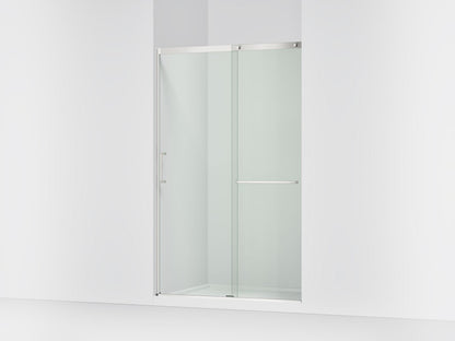 KOHLER K-707613-8L Elate Sliding shower door, 75-1/2" H x 44-1/4 - 47-5/8" W, with heavy 5/16" thick Crystal Clear glass