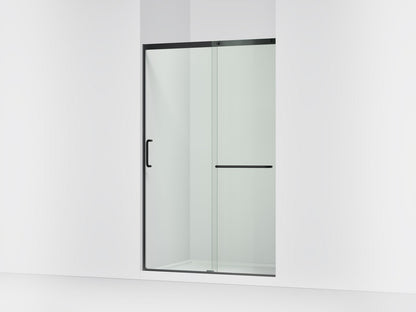 KOHLER K-707613-8L Elate Sliding shower door, 75-1/2" H x 44-1/4 - 47-5/8" W, with heavy 5/16" thick Crystal Clear glass