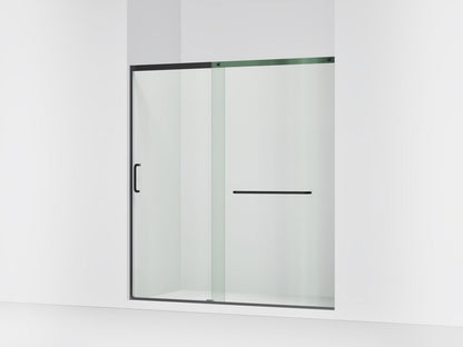 KOHLER K-707617-8L Elate Sliding shower door, 75-1/2" H x 68-1/4 - 71-5/8" W, with heavy 5/16" thick Crystal Clear glass