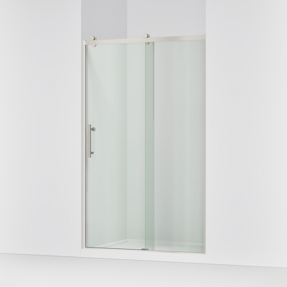 KOHLER K-709080-10L Rely 77" H sliding shower door with 3/8"-thick glass