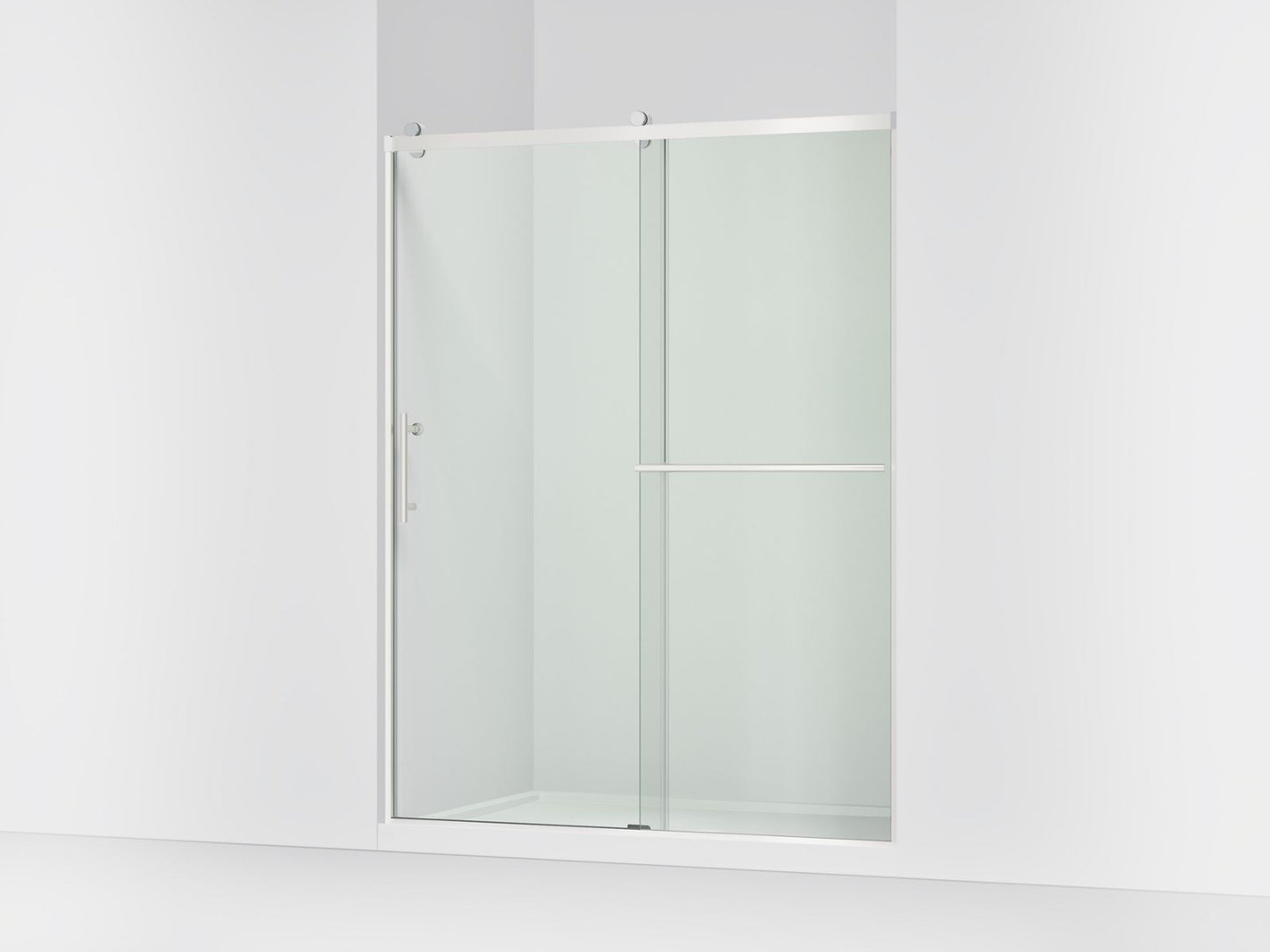 KOHLER K-709081-10L Rely 77" H sliding shower door with 3/8"-thick glass