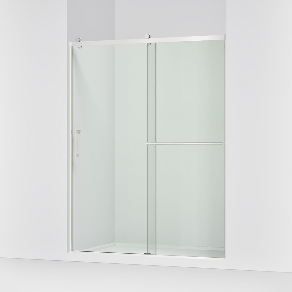 KOHLER K-709081-10L Rely 77" H sliding shower door with 3/8"-thick glass