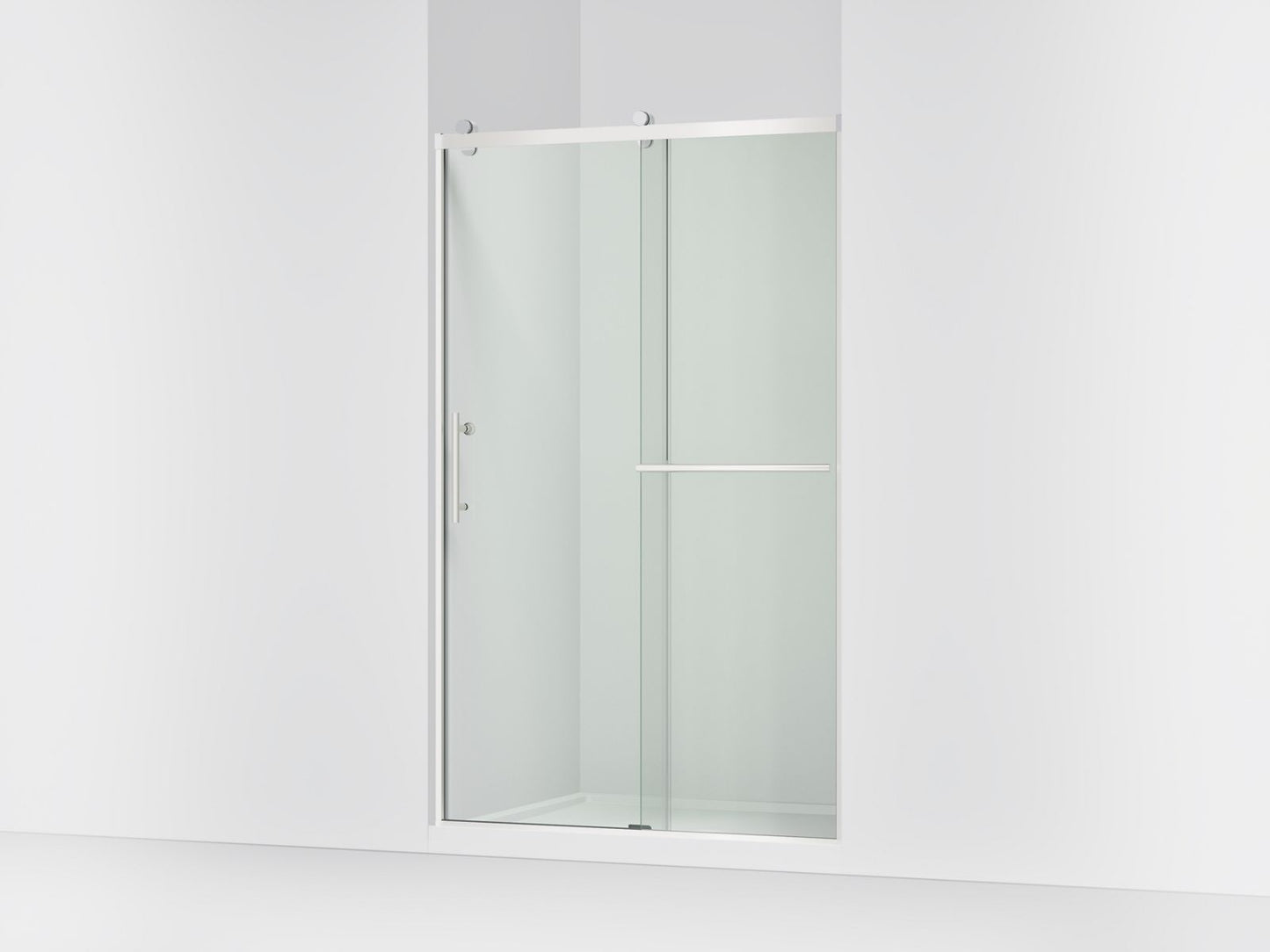 KOHLER K-709082-10L Rely 77" H sliding shower door with 3/8"-thick glass