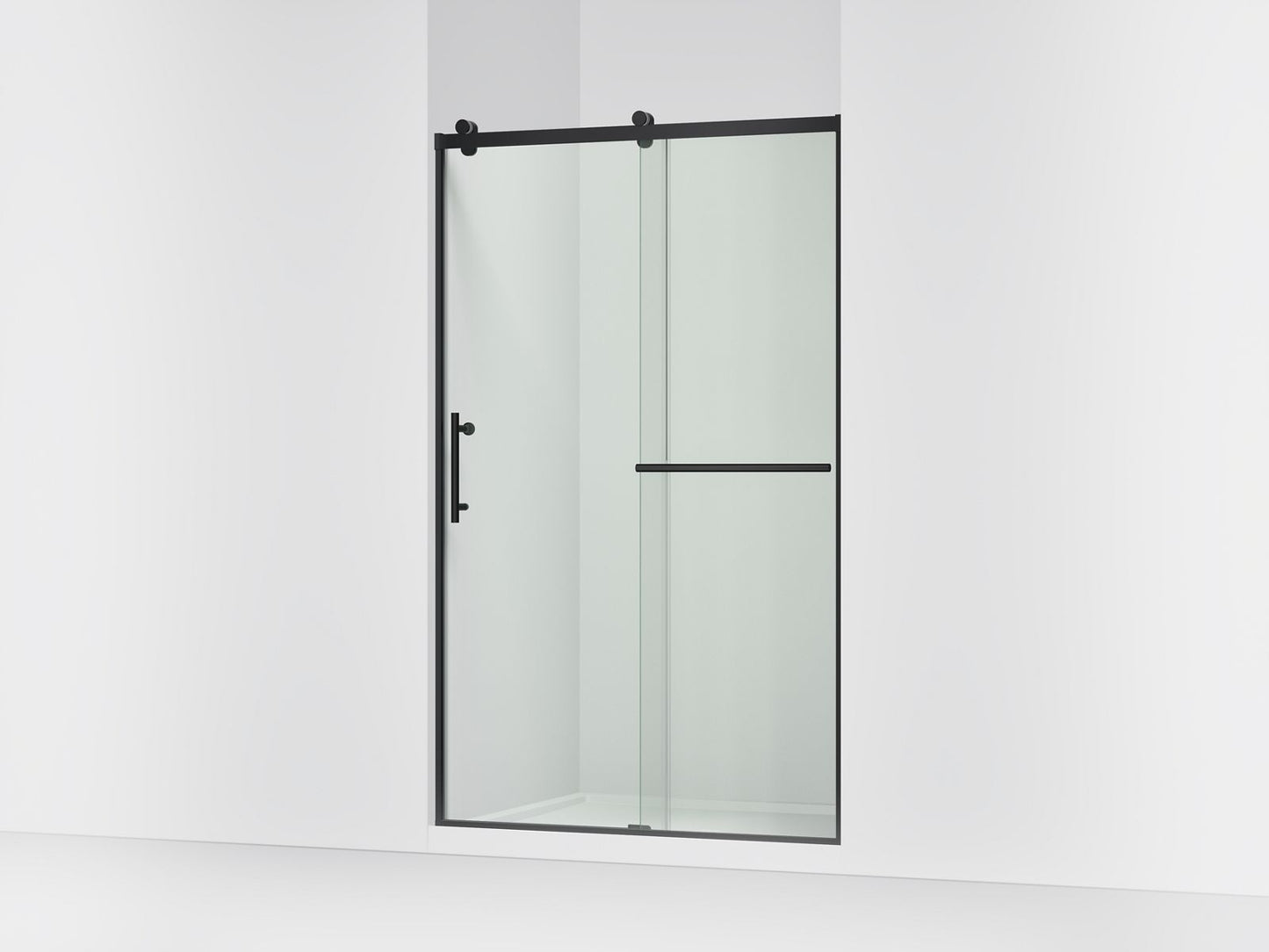 KOHLER K-709082-10L Rely 77" H sliding shower door with 3/8"-thick glass