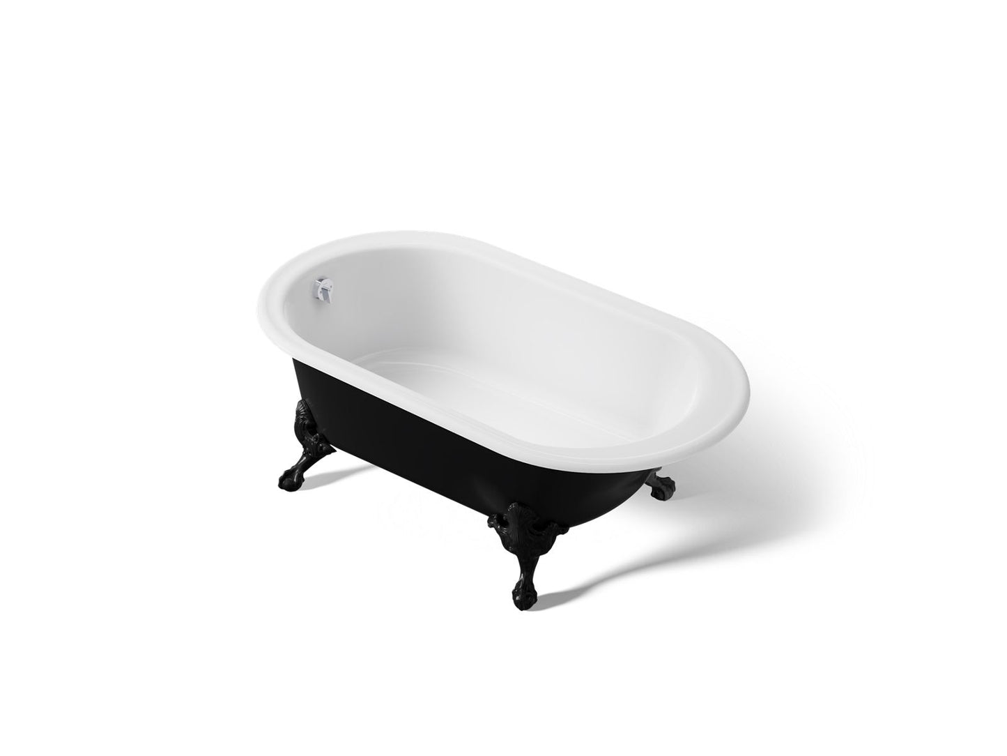 KOHLER K-710-P5 Iron Works Historic 66" x 36" freestanding bath