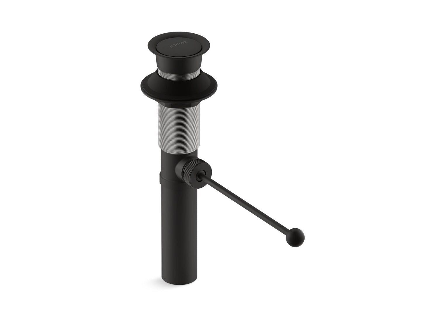 KOHLER K-7114 Premier pop-up drain, exposed, without overflow