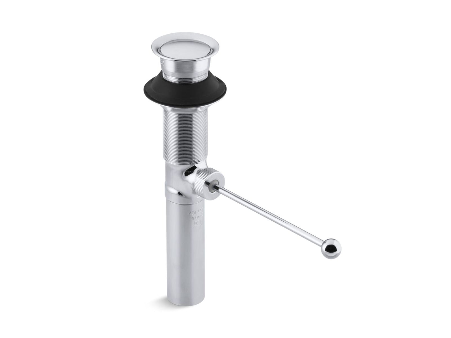 KOHLER K-7114 Premier pop-up drain, exposed, without overflow