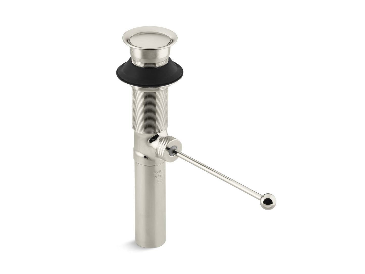 KOHLER K-7114 Premier pop-up drain, exposed, without overflow