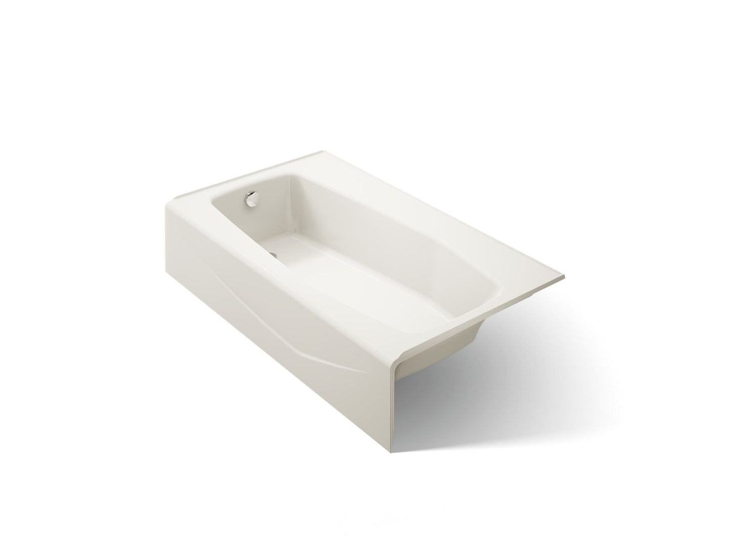 KOHLER K-713 Villager 60" x 34-1/4" alcove bath, left drain