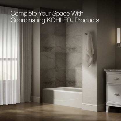 KOHLER K-714 Villager 60" x 34-1/4" alcove bath, right drain