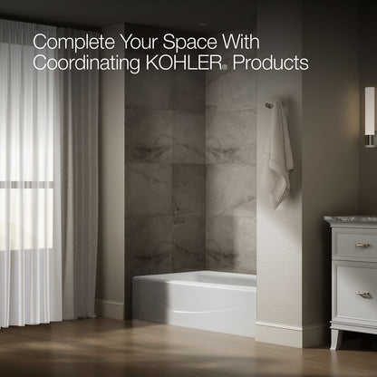KOHLER K-714 Villager 60" x 34-1/4" alcove bath, right drain