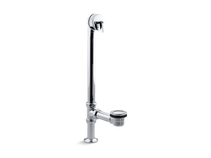 KOHLER K-7159 Artifacts 1-1/2" pop-up bath drain for above- and through-the-floor freestanding bath installations