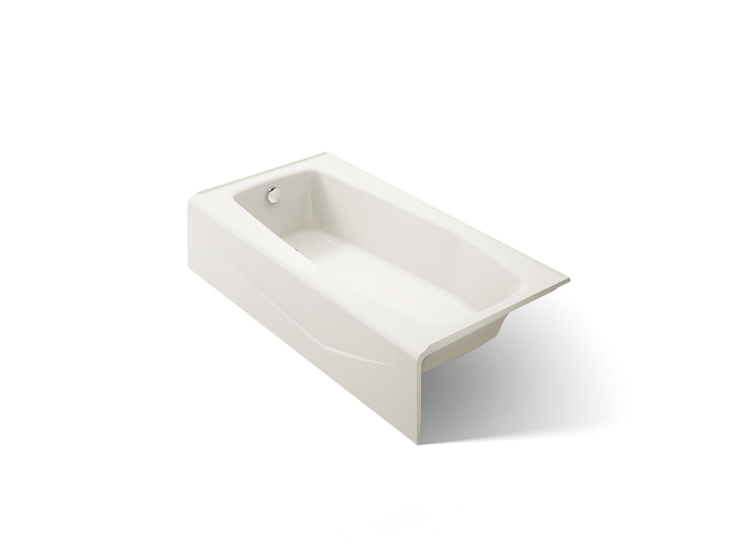 KOHLER K-715 Villager 60" x 30-1/4" alcove bath, left drain