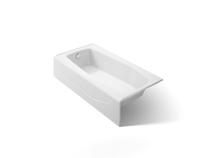 KOHLER K-715 Villager 60" x 30-1/4" alcove bath, left drain