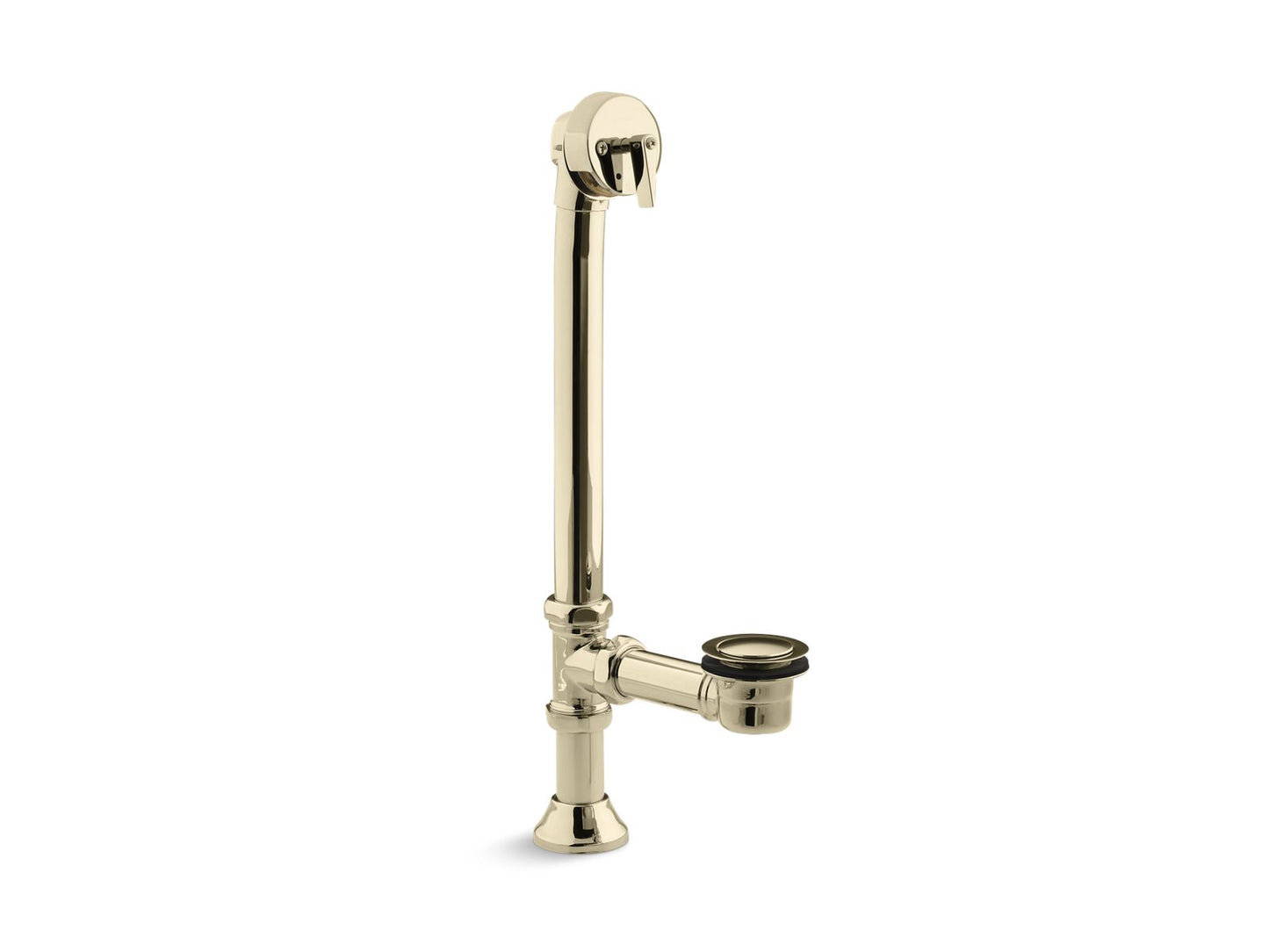 KOHLER K-7178 Iron Works Decorative 1-1/2" adjustable pop-up bath drain for 5' whirlpool with tailpiece