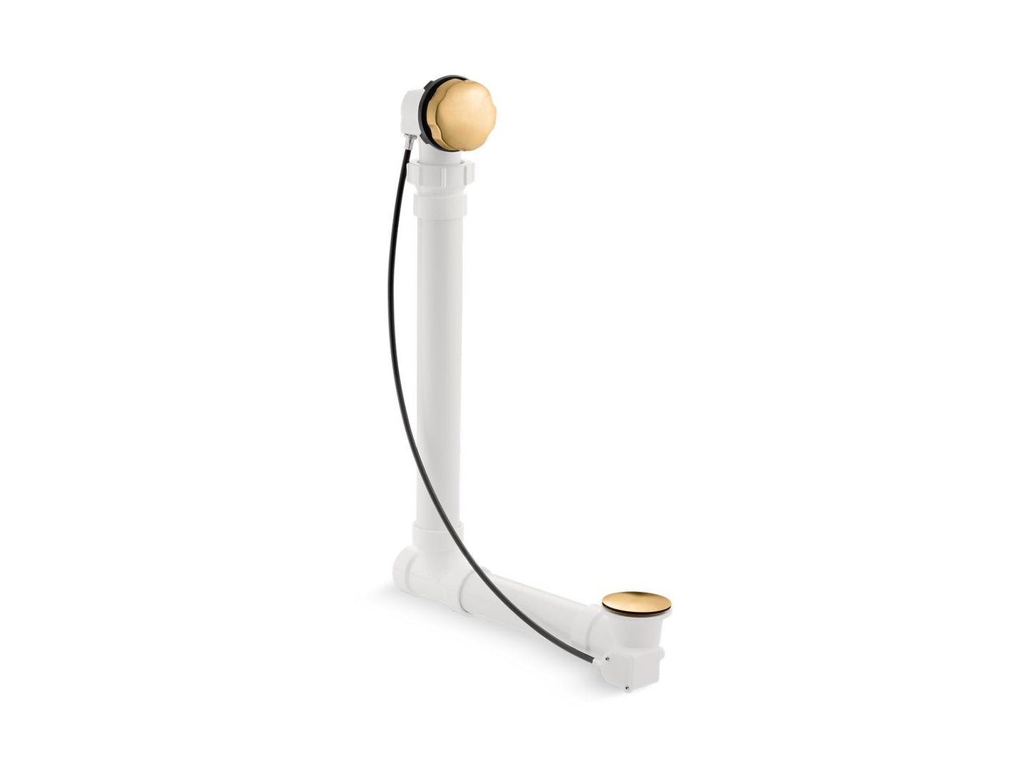 KOHLER Clearflo Cable bath drain with PVC tubing