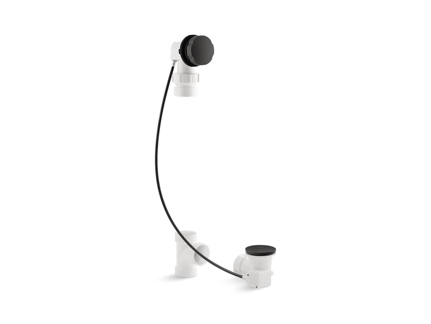 KOHLER K-7214 Clearflo Cable bath drain, less PVC tubing