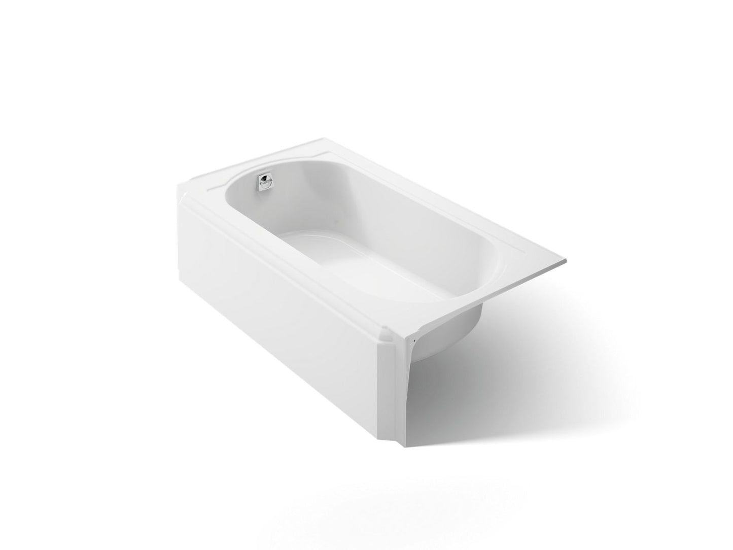 KOHLER K-721 Memoirs 60" x 33-3/4" alcove bath, left drain
