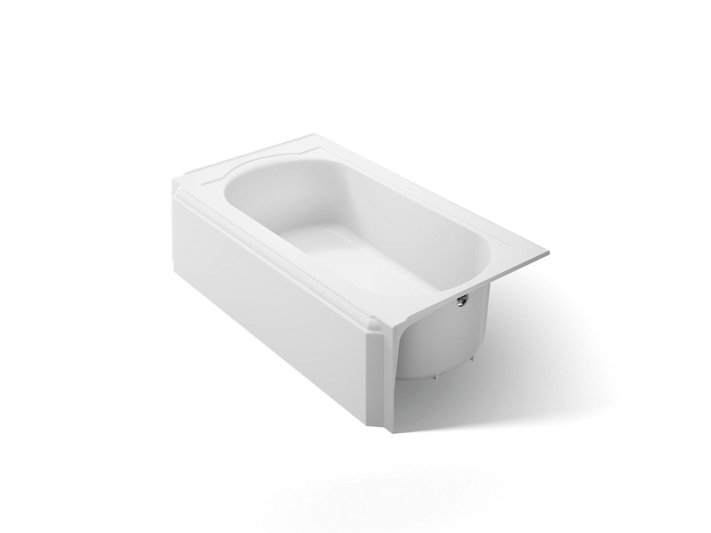KOHLER K-722 Memoirs 60" x 33-3/4" alcove bath, right drain
