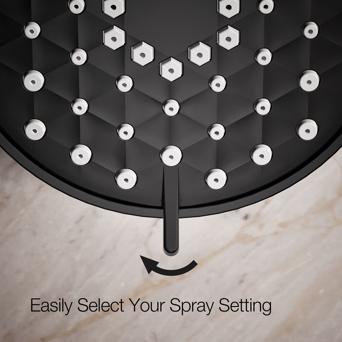 KOHLER 72418-Y Awaken G90 Three-function showerhead, 2.5 gpm