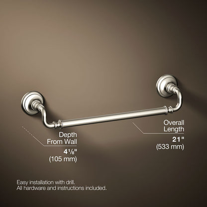 KOHLER K-72567 Artifacts 18" towel bar
