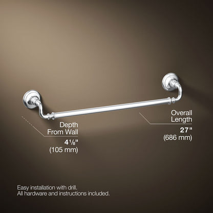 KOHLER K-72568 Artifacts 24" towel bar