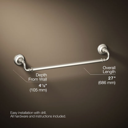 KOHLER K-72568 Artifacts 24" towel bar