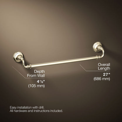 KOHLER K-72568 Artifacts 24" towel bar