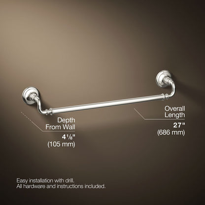 KOHLER K-72568 Artifacts 24" towel bar