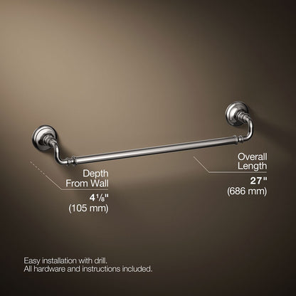 KOHLER K-72568 Artifacts 24" towel bar
