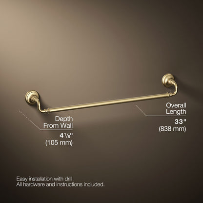 KOHLER K-72569 Artifacts 30" towel bar