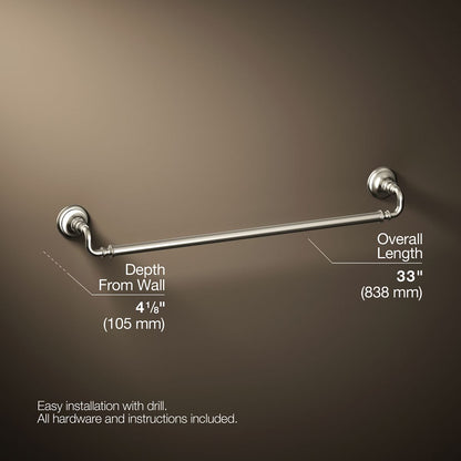 KOHLER K-72569 Artifacts 30" towel bar