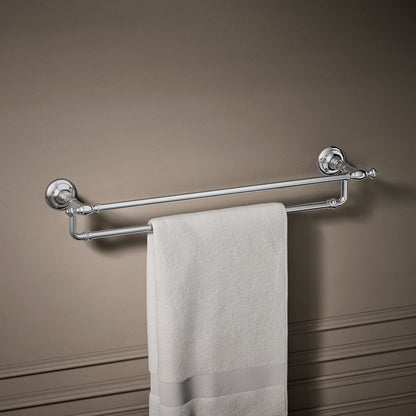 KOHLER K-72570 Artifacts 24" double towel bar