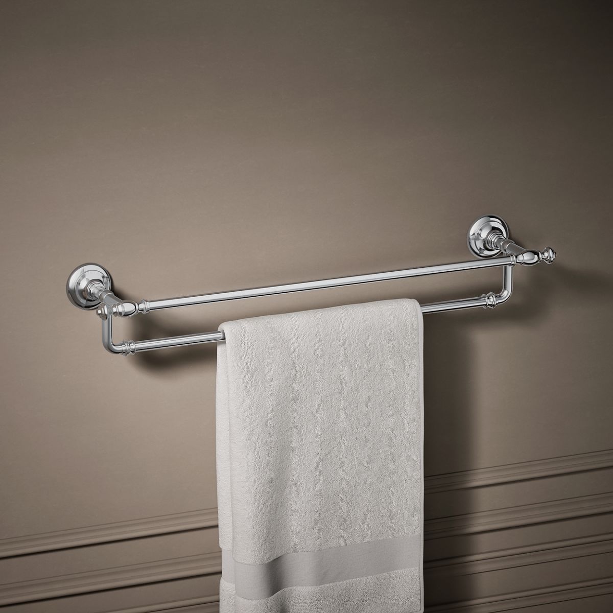 KOHLER K-72570 Artifacts 24" double towel bar