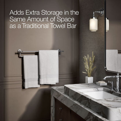 KOHLER K-72570 Artifacts 24" double towel bar