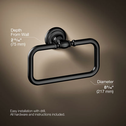 KOHLER K-72571 Artifacts Towel ring