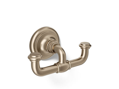 KOHLER K-72572 Artifacts Double robe hook