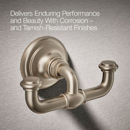KOHLER K-72572 Artifacts Double robe hook