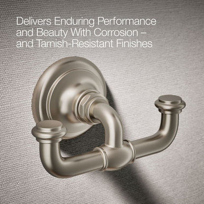 KOHLER K-72572 Artifacts Double robe hook