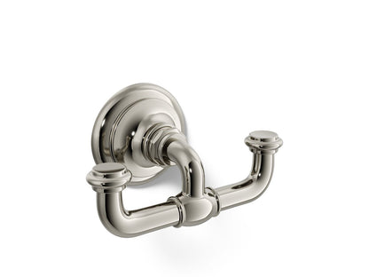 KOHLER K-72572 Artifacts Double robe hook