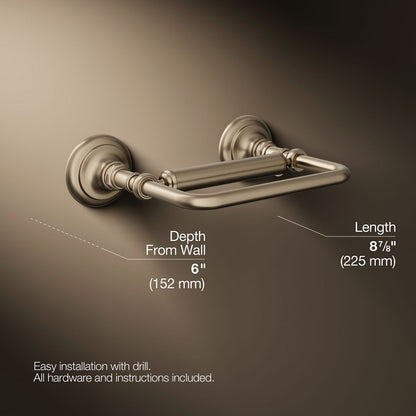 KOHLER K-72573 Artifacts Pivoting toilet paper holder