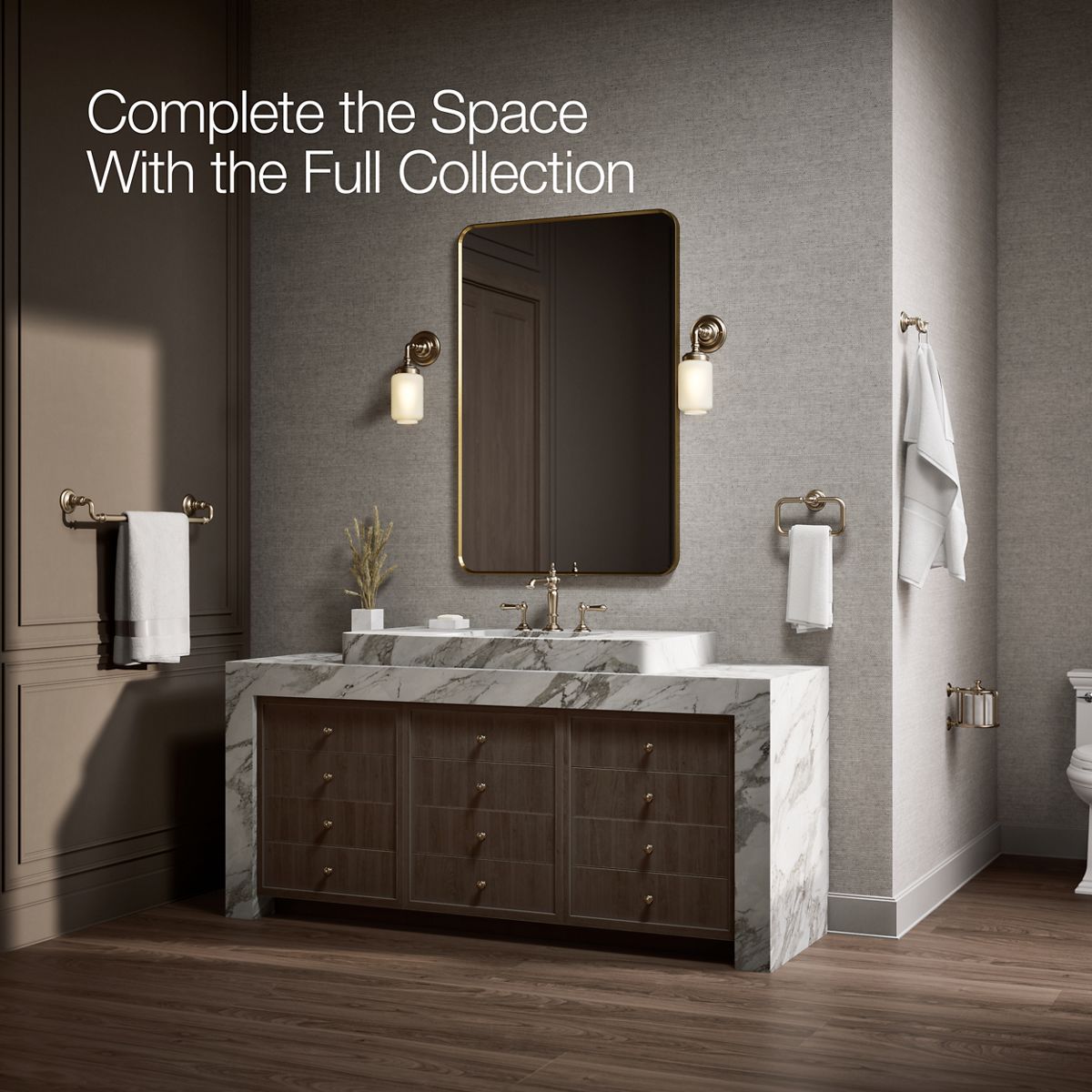 KOHLER K-72576 Artifacts Toilet paper carriage