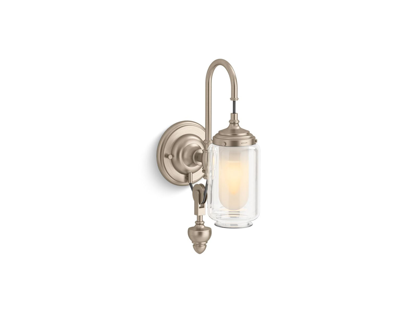 KOHLER K-72581 Artifacts One-light adjustable sconce