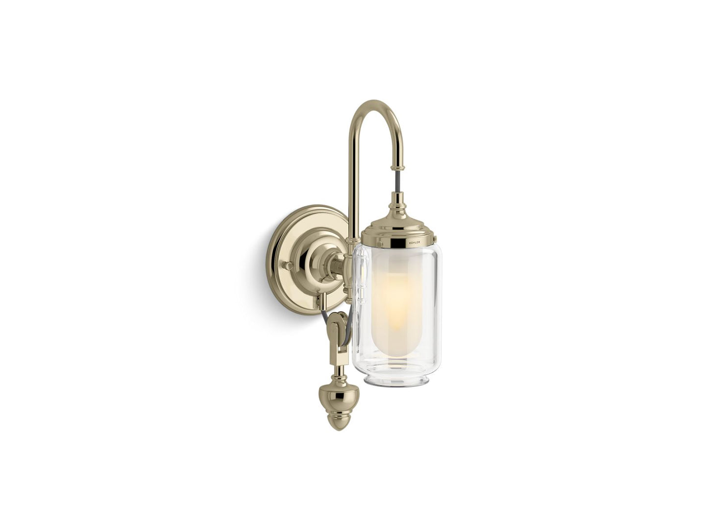 KOHLER K-72581 Artifacts One-light adjustable sconce