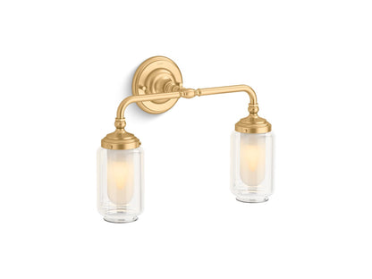 KOHLER K-72582 Artifacts Two-light sconce
