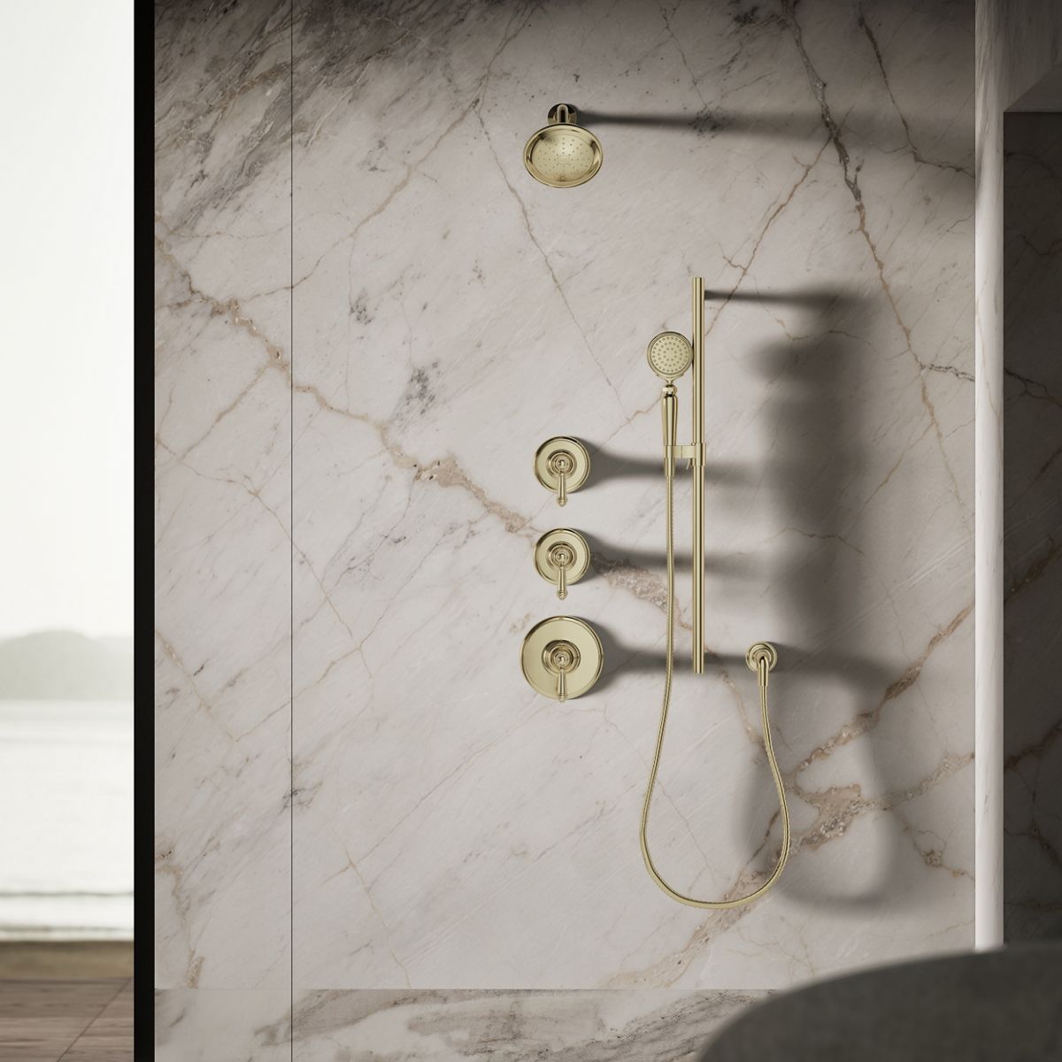 KOHLER K-72773 Artifacts Single-function showerhead, 2.5 gpm