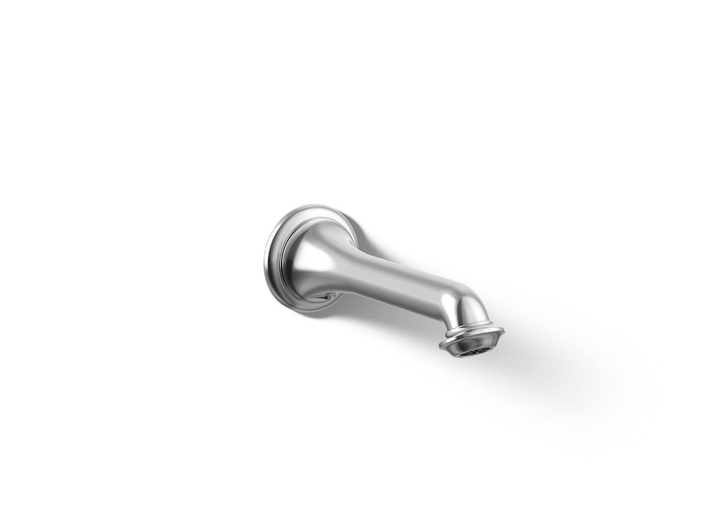 KOHLER K-72792 Artifacts Wall-mount bath spout with turned design